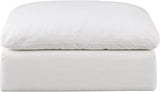 Comfy Fabric Upholstered Modular Ottoman