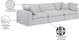 Comfy Modular Sofa - Versatile Linen Textured Design with Overstuffed Cushions for Ultimate Comfort
