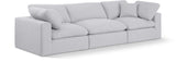 Comfy Modular Sofa - Versatile Linen Textured Design with Overstuffed Cushions for Ultimate Comfort