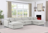 Comfy Modular Sectional - Luxurious Linen Fabric Seating with Plush Cushions for Ultimate Relaxation