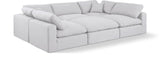 Comfy Modular Sectional Sofa - Stylish Adaptable Seating with Plush Down Feather Cushions & Support