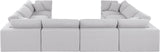 Comfy Modular Sectional - Stylish and Adaptable Seating Solution with Plush Down Feather Cushions