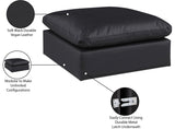 Comfy Fabric Upholstered Modular Ottoman