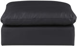 Comfy Fabric Upholstered Modular Ottoman