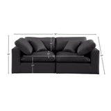 Comfy Modular Sofa - Versatile Contemporary Design with Overstuffed Cushions for Ultimate Comfort