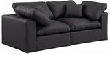 Comfy Modular Sofa - Versatile Contemporary Design with Overstuffed Cushions for Ultimate Comfort