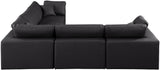 Comfy Modular Sectional – Luxurious Linen Textured Fabric with Plush Down Feather Cushions for Comfort