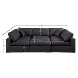 Comfy Modular Sectional Sofa - Stylish Adaptable Seating with Plush Down Feather Cushions & Support