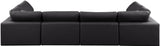 Comfy Modular Sectional - Versatile Contemporary Design with Plush Down Feather Cushions for Comfort