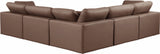 Comfy Modular Sectional – Luxurious Linen Textured Fabric with Plush Down Feather Cushions for Comfort