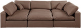 Comfy Modular Sectional Sofa - Stylish Adaptable Seating with Plush Down Feather Cushions & Support