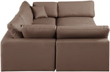 Comfy Modular Sectional Sofa - Stylish Adaptable Seating with Plush Down Feather Cushions & Support
