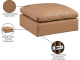 Comfy Fabric Upholstered Modular Ottoman