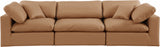 Comfy Modular Sofa - Versatile Linen Textured Design with Overstuffed Cushions for Ultimate Comfort