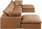 Comfy Modular Sectional - Luxurious Linen Fabric Seating with Plush Cushions for Ultimate Relaxation