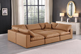 Comfy Modular Sectional Sofa - Stylish Adaptable Seating with Plush Down Feather Cushions & Support