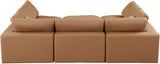 Comfy Modular Sectional Sofa - Stylish Adaptable Seating with Plush Down Feather Cushions & Support