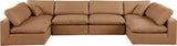 Comfy Modular Sectional - Versatile Contemporary Design with Plush Down Feather Cushions for Comfort