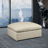 Comfy Fabric Upholstered Modular Ottoman