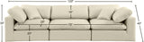 Comfy Modular Sofa - Versatile Linen Textured Design with Overstuffed Cushions for Ultimate Comfort