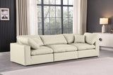 Comfy Modular Sofa - Versatile Linen Textured Design with Overstuffed Cushions for Ultimate Comfort