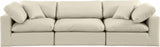 Comfy Modular Sofa - Versatile Linen Textured Design with Overstuffed Cushions for Ultimate Comfort