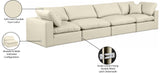Comfy Modular Sofa - Stylish Linen Textured Design with Overstuffed Cushions for Ultimate Comfort