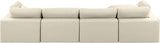 Comfy Modular Sectional Sofa - Luxurious Vegan Leather Design with Overstuffed Cushions for Comfort