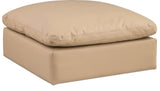 Comfy Fabric Upholstered Modular Ottoman