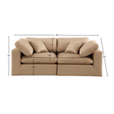 Comfy Modular Sofa - Versatile Contemporary Design with Overstuffed Cushions for Ultimate Comfort