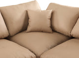 Comfy Modular Sectional Sofa - Versatile Seating with Plush Overstuffed Cushions for Ultimate Comfort