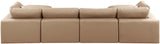 Comfy Modular Sectional - Luxurious Linen Fabric Seating with Plush Cushions for Ultimate Relaxation