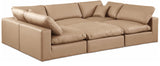 Comfy Modular Sectional Sofa - Stylish Adaptable Seating with Plush Down Feather Cushions & Support