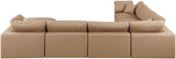 Comfy Modular Sectional Sofa - Luxurious Overstuffed Cushions & Versatile Design for Ultimate Comfort