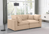 Comfy Modular Sofa - Versatile Contemporary Design with Overstuffed Cushions for Ultimate Comfort