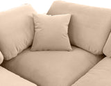 Comfy Velvet Modular Sectional - Transform Your Living Space with Luxurious Comfort and Style Today!