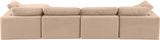 Comfy Velvet Modular Sectional - Adaptable Seating with Plush Down Feather Cushions for Ultimate Comfort