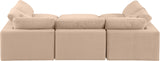 Comfy Modular Sectional Sofa - Stylish Adaptable Seating with Plush Down Feather Cushions & Support