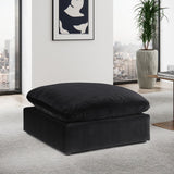 Comfy Fabric Upholstered Modular Ottoman