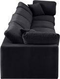 Comfy Modular Sofa - Stylish Linen Textured Design with Overstuffed Cushions for Ultimate Comfort