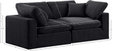 Comfy Modular Sofa - Versatile Contemporary Design with Overstuffed Cushions for Ultimate Comfort