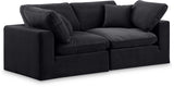 Comfy Modular Sofa - Versatile Contemporary Design with Overstuffed Cushions for Ultimate Comfort