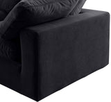 Comfy Velvet Modular Sectional - Adaptable Seating with Plush Down Feather Cushions for Ultimate Comfort