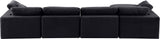 Comfy Velvet Modular Sectional - Adaptable Seating with Plush Down Feather Cushions for Ultimate Comfort