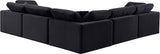 Comfy Modular Sectional – Luxurious Linen Textured Fabric with Plush Down Feather Cushions for Comfort