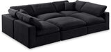 Comfy Modular Sectional Sofa - Stylish Adaptable Seating with Plush Down Feather Cushions & Support