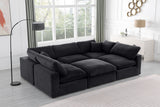 Comfy Modular Sectional Sofa - Stylish Adaptable Seating with Plush Down Feather Cushions & Support