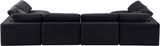 Comfy Modular Sectional - Versatile Contemporary Design with Plush Down Feather Cushions for Comfort