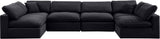 Comfy Modular Sectional - Versatile Contemporary Design with Plush Down Feather Cushions for Comfort