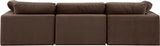 Comfy Modular Sofa - Versatile Linen Textured Design with Overstuffed Cushions for Ultimate Comfort